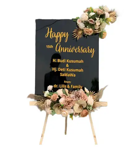 Papan Bunga Akrilik Papanggo