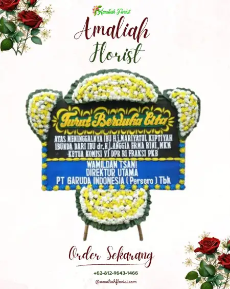 Papan Bunga Duka Papanggo